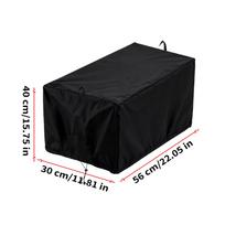 Deep Fryer Cover Oxford Cloth Waterproof Sun Protector 12x22x16inch Electric Fryer Cover Case for Indoor Outdoor Yard Balcony juoda