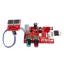 Spot Welding Machine Control Board Adjustable Time Current Controller Panel Module Digital Display DIY Battery Accessories