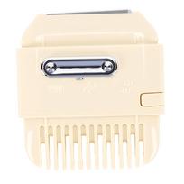 5 in 1 Manual Hair Trimmer Comb 3 Adjustable Modes Trimmer Comb for Split Ends Eyebrows Beige