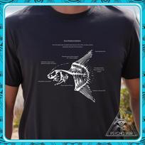 Sunfish T Shirt Mola Mola Funny Rant Ocean Fish Tee Weird Sea Animal Skeleton Shirt Sun Fish TShirt Wildlife Graphic Sarcastic M