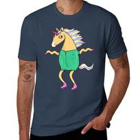 Roller Skate Pastel Unicorn Tshirt Sporty Casual Quick Dry Tshirt S
