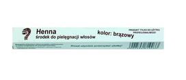 Henna proszkowa brąz duża