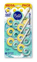 Brait Kostka Do Wc 2-Faz Rings Lemon 3 X 40G