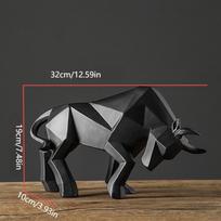 Nordic Resin Desktop Art Ornaments for Home & Office juoda