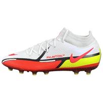 Nike Phantom GT2 Elite DF AG-Pro Comfortable AG (Rubber Short Studs) Non-Slip Durable Soccer Shoes Men Soccer Shoes White Red DC0749-168 44