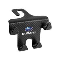 1/2 vnt. Automobilio sėdynės galvos atramos kablys Automobilio galinės sėdynės organizatoriaus priedai Subaru Forester Crosstrek Outback ImprezaXV Tribeca Ascent Legacy Levorg Mpreza 1PCS juoda