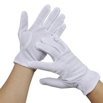 2pcs Luxurious Display Gloves Soft Comfortable Mittens Scratch Resistant Gloves for Event Jewelry Handling 1