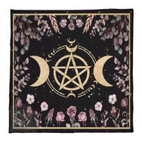 Board Game Pad Astrological Oracles Table Cover Card Mat Divinations Tablecloth A 50x50cm