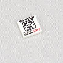 MOC 10PCS 3068 Printed Wanted Poster Avatar Building Blocks Patterned Wall Decoration Compatible Accessories Toy Children Gifts