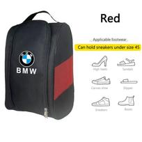 Karštas 2025 m. Automobilio Batų Laikymo Maišelis Emblema Sportbačių Kelioninis Lauko Organizavimo Dėklas Įrankiai BMW F10 F30 E46 G28 G20 G30 E60 E39 G30