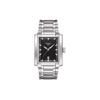 Tissot T-Lady Txl serijos kvarcinis laikrodis Madingas Vandeniui atsparus Datos rodymas Moteriški laikrodžiai Juodas T061.310.11.051.00 Regular Watch Box,Silver