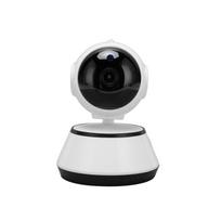 IP HD Cloud Smart Surveillance Camera - Home Wireless Intelligent Auto Human Tracking, CCTV Network WiFi Cam 【Wifi】Only Camera balta/juoda