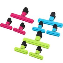 Office products,9Pack Large Chip Bag Clips - Assorted Sizes Food Bag Clips Plastic Heavy Seal Grip,