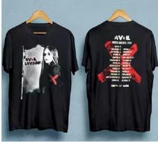 Avril Lavigne Shirt Avril Lavigne Tee Vintage Avril Lavigne Tour T-Shirt M
