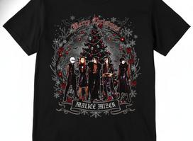 Dark Malice Mizer Christmas Unisex T-Shirt Full Size S-345XL MC1294 M