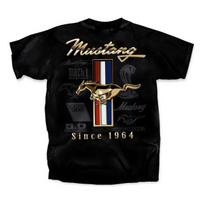 Camiseta Dourada Mustang Mach 1 Boss 302 Since 1964 XXXL
