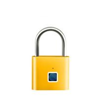 Atsparus vandeniui pirštų atspaudų užraktas USB įkrovimas Elektroninis durų užraktas Pirštų atspaudų išmanusis spynelė Spintelė Style A blue