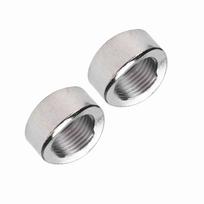 2PCS Oxygen Sensor Curve Notched Nut Bung M18 X 1.5 Threads Iron