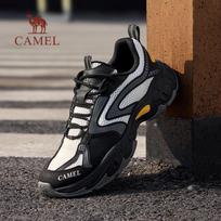 CAMEL Mesh Thick Sole Outdoor Hiking Casual Sports Shoes Men 41 balta/juoda