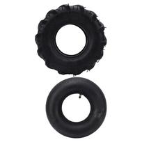 13x5.00 6 Tire and Inner Tube Thickened Rubber Tyre for Snow Blowers Snow Throwers Go Karts Tillers Lawn Tractors