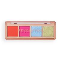 Revolution eyeshadow palette the vibrant icon edit brights palette