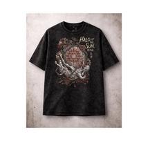 Halo of the Sun Shirt, Silent Hill Inspired Acid Wash Tee, Horror Graphic Streetwear 2XL