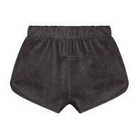 Fear Of God Essentials Ss22 Iron Velour Beach Shorts Women Shorts Black FOG-SS22-197 S