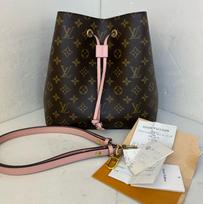 [Pre-Owned] Noe Monogram Coated Canvas And Leather Bucket Bag - Very Good #1GOA0W9 ONE SIZE
