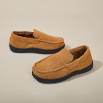 Vyriškos šlepetės Pūkuotos Šiltos Mokasinų šlepetės Su uždara galine dalimi Miegamojo šlepetės Neslystančios namų avalynė patalpų ir lauko Size 39-40EU/CN40-41