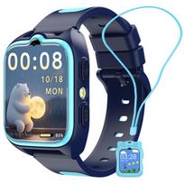 Išmanusis laikrodis Vaikams BLACKVIEW Z30 1.75'' 800mAh Smartwatch 4G LED atsparumas vandeniui GPS Face ID - Mėlyna