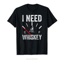 I Need Whiskey Empty Odometer Funny Whisky Drinker Fan Tshirt Fashion Summer Tshirt Fitness Oversized T Shirt Men Clothing S