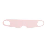 Breathable Eye Mask with Ear Loop Lightweight Travel Naps Soft Light Blocking Blindfold Men Women Side Sleeper Blockout Eye Cover L rožinė