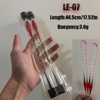 2vnt Spalvą keičiančios LED plūdės žūklei , LE-07-3,6gx2