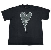 Smashing Pumpkins Black Mellon Collie Heart VTG XL Single Stitch T-shirt REPRINT XXL