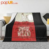 Vampire Weekend Tour August 29Th 2010 Marymoor Park Ultra-Soft Blanket Quilt Winter Sofa Cover Bed Covers Size: 75*100cm, Weight: 230 GSM