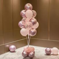 Domeyi Birthday Party Children's Balloon Decoration Scene Setup Birthday Decoration Boys Girls Birthday Set Sequin Floor Balloons
