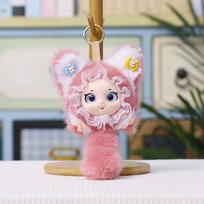 Plush Fox Keychain With Pp Cotton Filling For Kids And Collectors BrickRedFox