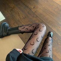 Fishnet Stockings Sexy Girl Hollow Floral Butterfly Shiny White Pantyhose Woman Punk Nightclub Black Sexy Stockings One Size