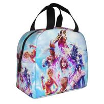 Final Fantasy X Insulated Lunch Bags for Camping Travel Game Japan Fantasy Video   Portable Cooler Thermal Bento Box Women Men One Size