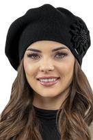 Vivisence 7048 czarny uni nakrycie głowy beret