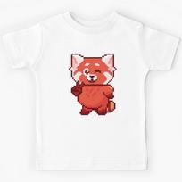 Meilin Lee Red Panda Turning Red Kids T-Shirt 130