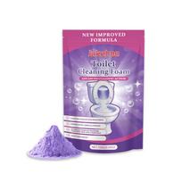 Toilet cleaning powder, removes odors, eliminates yellow stains and dirt, protects the glaze, household toilet cleaning powder