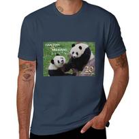 Giant Pandas Tian Tian And Mei Xiang At The National Zoo 20th Anniversary Edition Tshirt Durable Work Wear Tshirt S