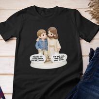 Atheist Shirt - I'm Not Real Bob Take Your Meds | Athiesm Figurines Cotton Tee 4XL