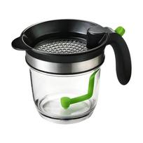 Separator with Strainer Oil Separator Pitcher for Soup Broth One Size žalia