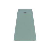 Fear Of God Essentials Drop 2 SS23 Sycamore Long Skirt Solid Color Knitted Side Pocket Bodycon Midi Skirt Misty Blue Women skirts FOG-SS23-231 XL