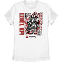 Fifth Sun Lego Ninjago Level Up Ninja Women's Short Sleeve Tee Shirt S