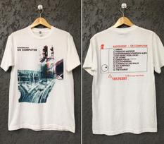Radiohead Ok Computer Album  reprint 2 sided Retro style AHN00612 Unisex T-Shirt S