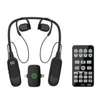 Bugle G19 Wireless Sound Card and Headset Mic for Professional Live Streaming and Singing