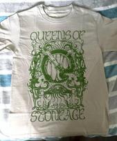 Queens Of The Stone Age Band White Cotton T Shirt Full Size S-5XL FH933 XXL